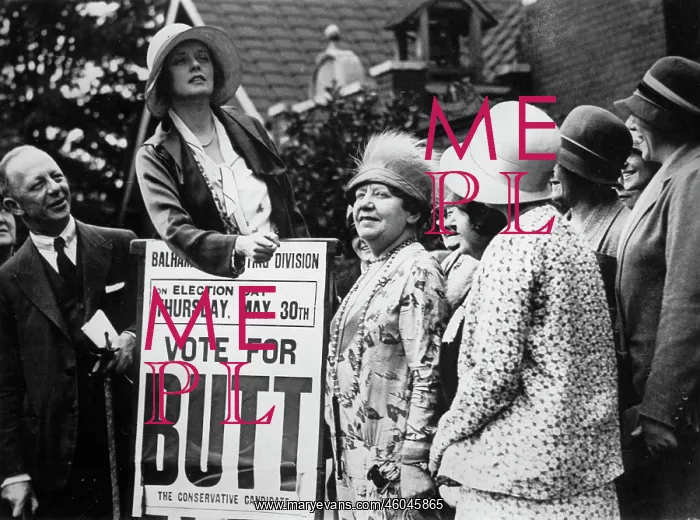: Election meeting c. 1930 : Election meeting c. 1930