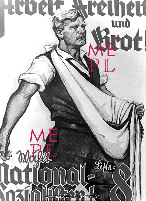 : Election poster of the NSDAP : Election poster of the NSDAP