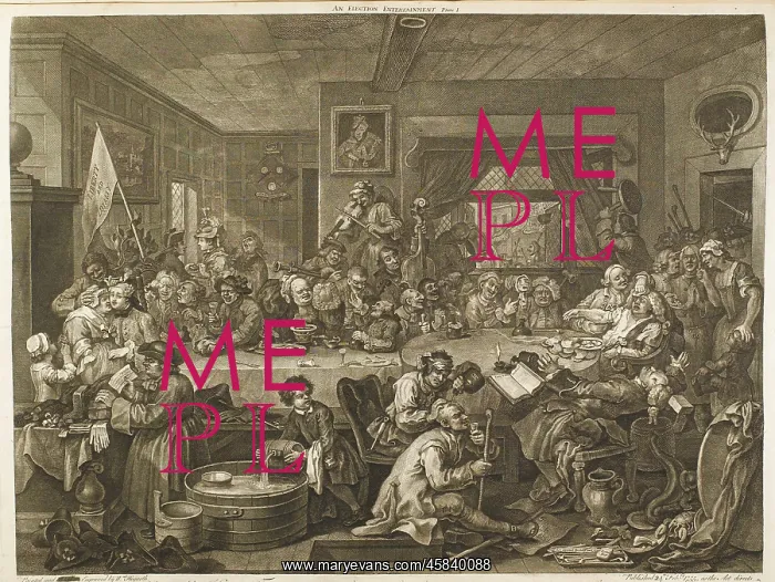 : The Election by William Hogarth : The Election by William Hogarth