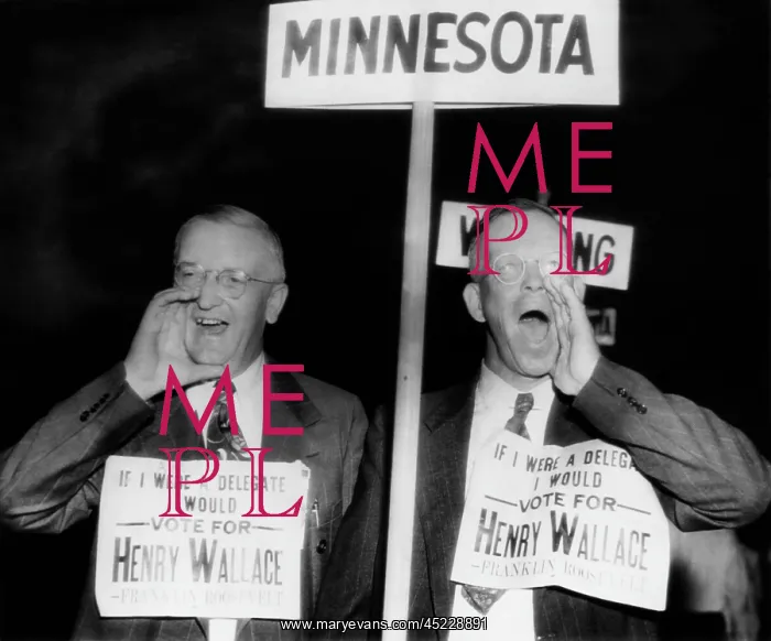 : US Elections. From left: Minnesota delegates ? : US Elections. From left: Minnesota delegates ?