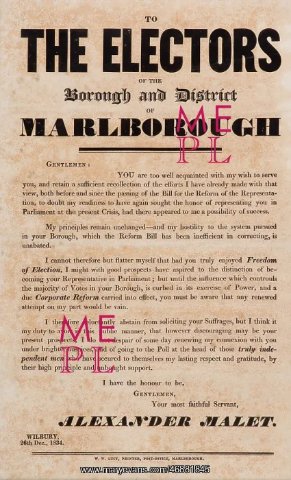  : The Electors - Marlborough