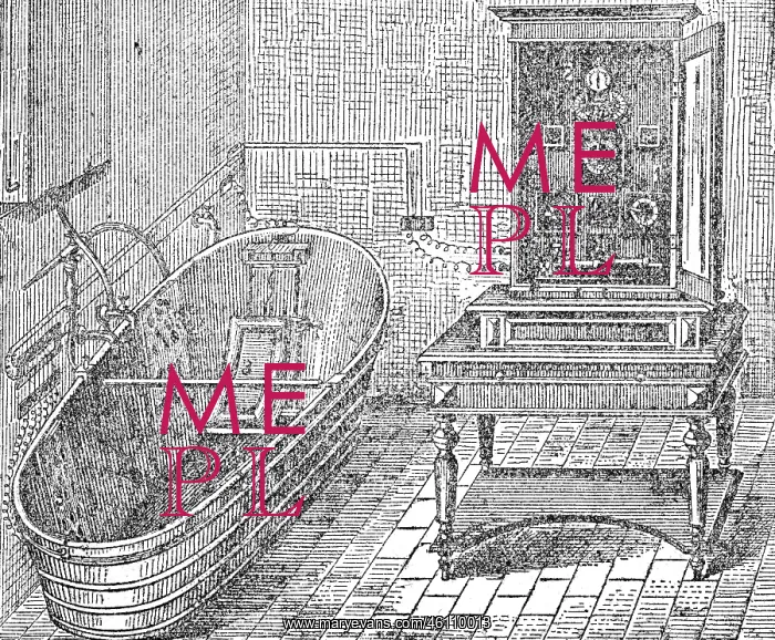 : Electric bath, 1902 : Electric bath, 1902