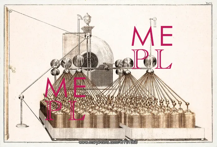 : Electric Generator, c. 1790 : Electric Generator, c. 1790