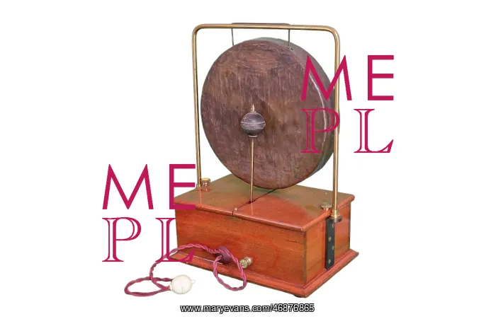 : Electric gong bell : Electric gong bell