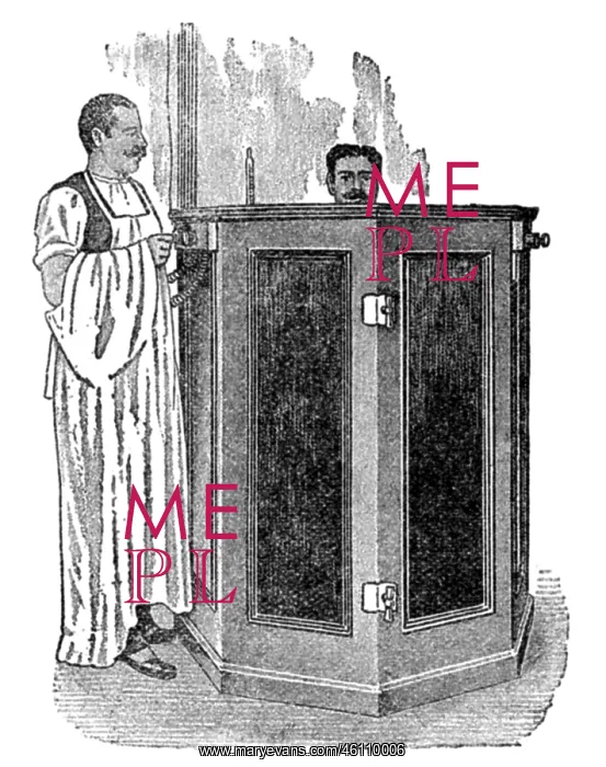 : Electric incandescent light bath, 1902 : Electric incandescent light bath, 1902