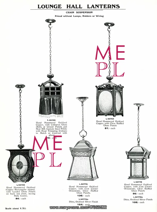 : Electric Light Fixtures catalogue, Lounge Hall Lanterns : Electric Light Fixtures catalogue, Lounge Hall Lanterns