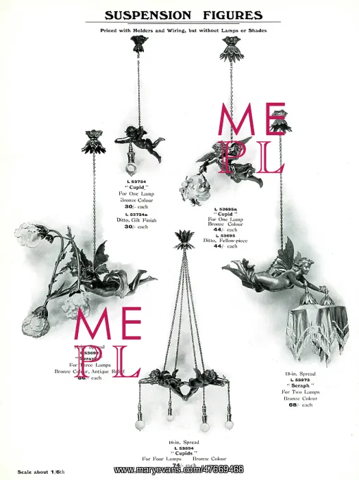 : Electric Light Fixtures catalogue, Suspension Figures : Electric Light Fixtures catalogue, Suspension Figures
