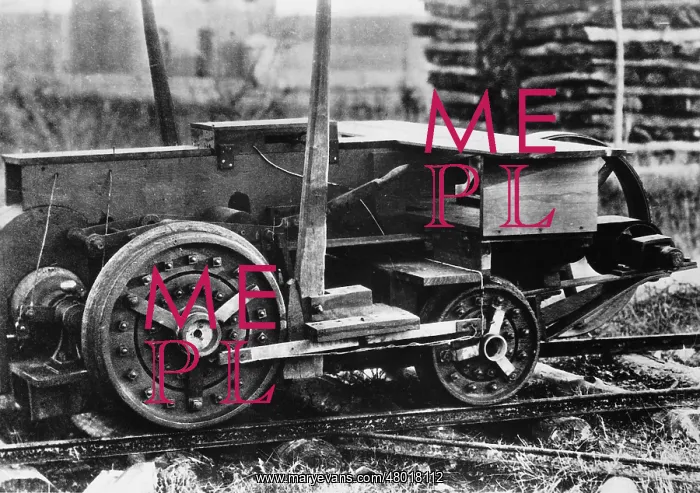 : Electric locomotive by Thomas Alva Edison : Electric locomotive by Thomas Alva Edison