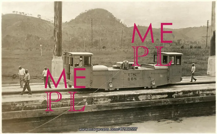  : Electric Mule, Panama Canal