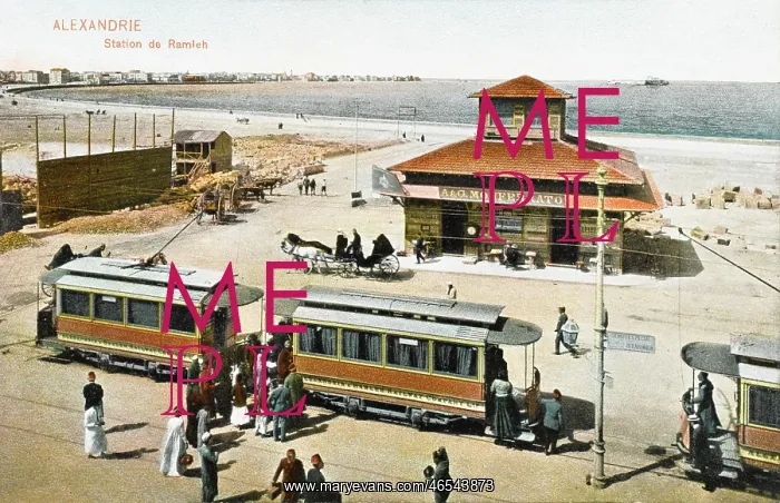 : Electric Tram - Alexandria, Egypt : Electric Tram - Alexandria, Egypt