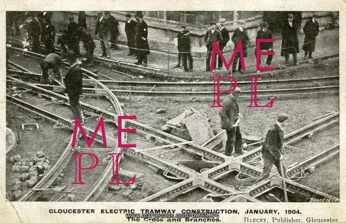 : Electric Tramway Construction 1904 : Electric Tramway Construction 1904