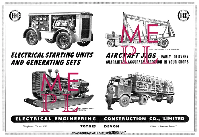 : Electrical Engineering Construction Co - Aircraft Jigs : Electrical Engineering Construction Co - Aircraft Jigs