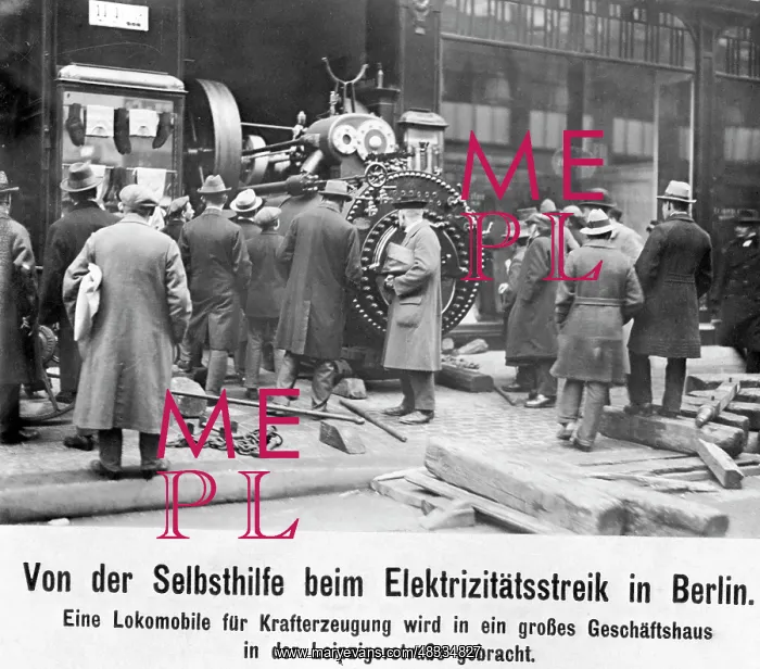 : During the electricity strikes the inhabitants : During the electricity strikes the inhabitants