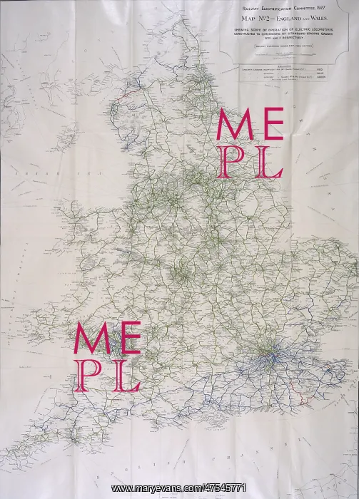  : Electrification of Railways map