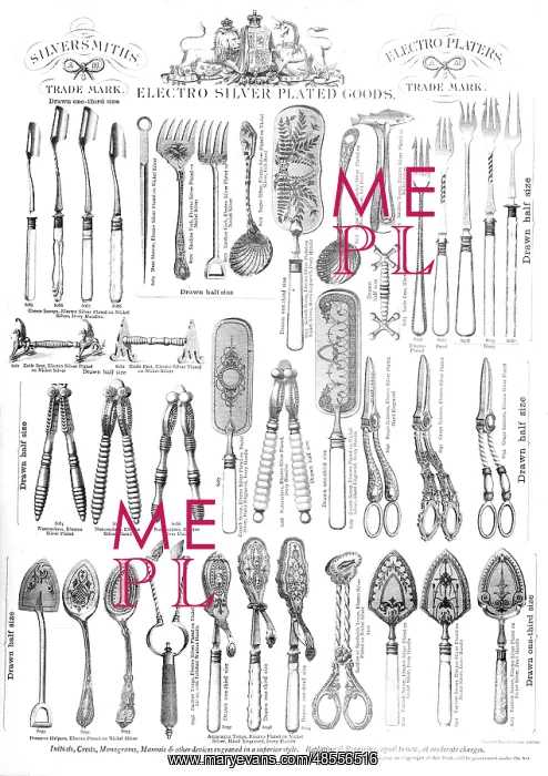 : Electro silver plated goods, Plate 222 : Electro silver plated goods, Plate 222