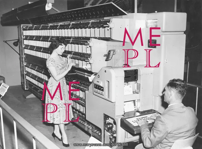 : Electronic mail sorting system 1958 : Electronic mail sorting system 1958