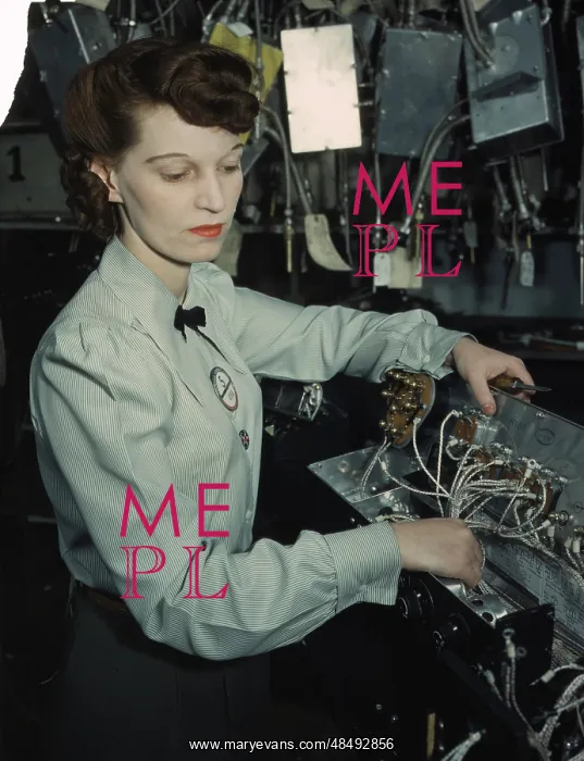 : Electronics technician, Goodyear Aircraft : Electronics technician, Goodyear Aircraft