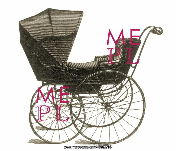 : Elegant Baby Carriage : Elegant Baby Carriage