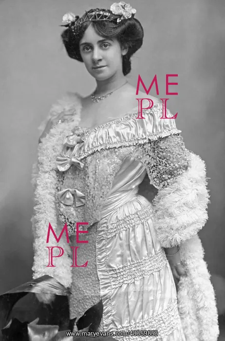 : Elegant woman, around 1900 : Elegant woman, around 1900