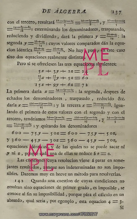 : Elementos de Matematica by Spanish architect Benito Bails : Elementos de Matematica by Spanish architect Benito Bails