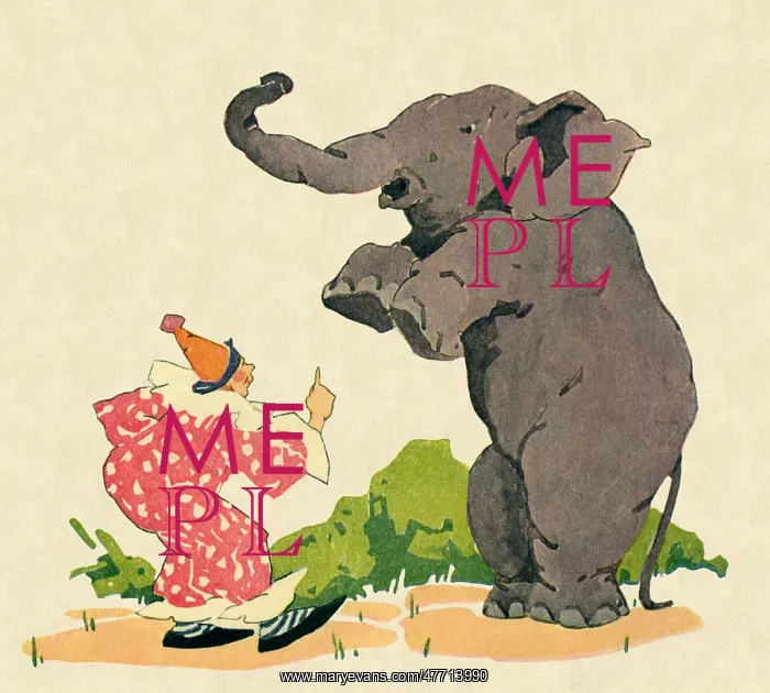  : Elephant and Clown