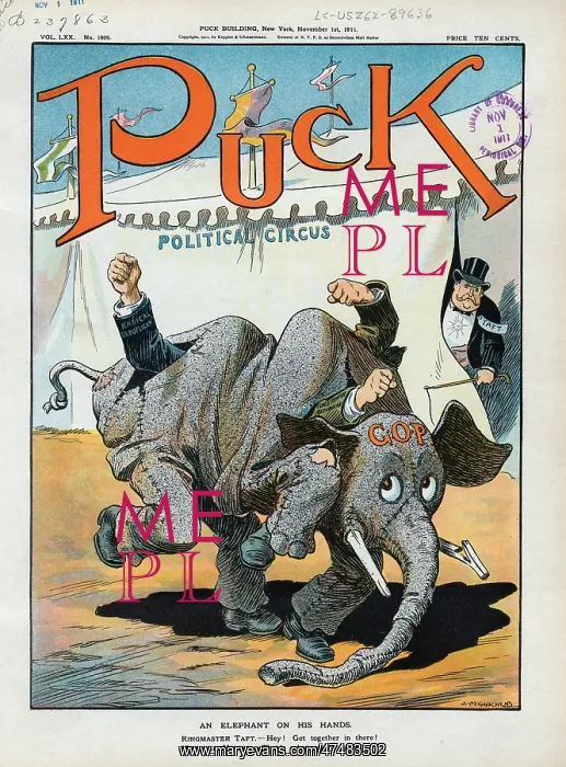 : An elephant on his hands : An elephant on his hands