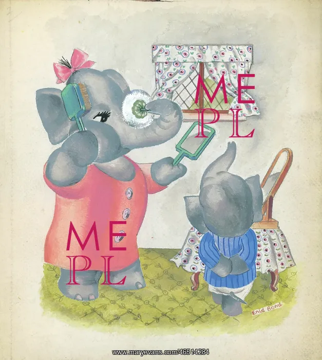 : Elephants dressed as children : Elephants dressed as children