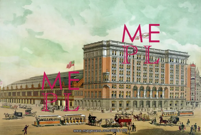 : Elevated street view of the eight-story Reading : Elevated street view of the eight-story Reading