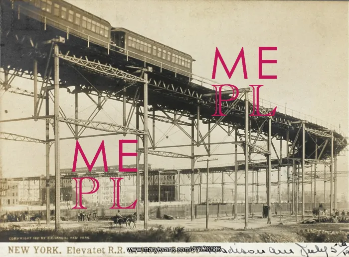  : Elevated Subway, New York