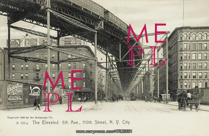  : Elevated Subway, New York