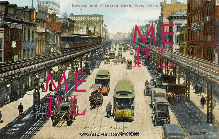  : Elevated Subway, New York