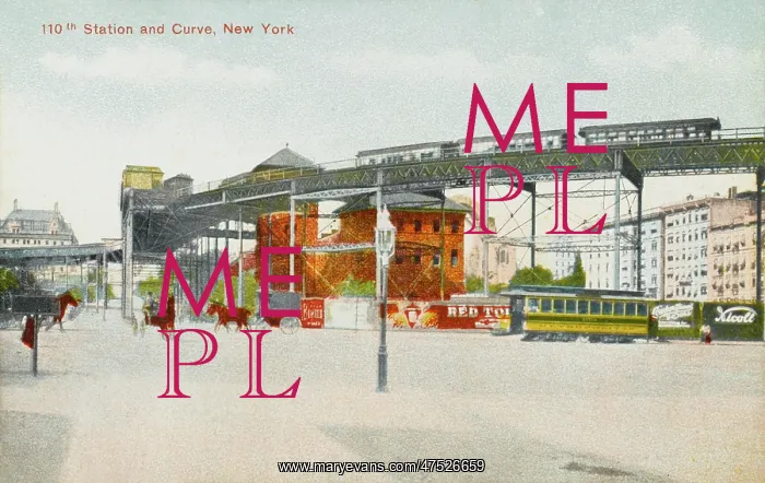  : Elevated Subway, New York