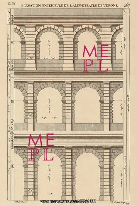 : Elevation Exteriere De L'Amphiteatre : Elevation Exteriere De L'Amphiteatre