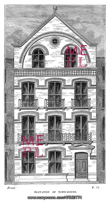  : ELEVATION OF TOWN-HOUSE