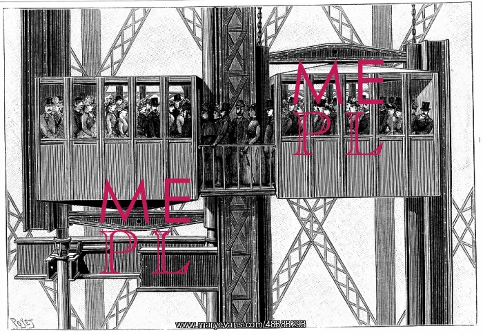 : Elevators (lifts) by Leon Edoux for carrying passengers : Elevators (lifts) by Leon Edoux for carrying passengers