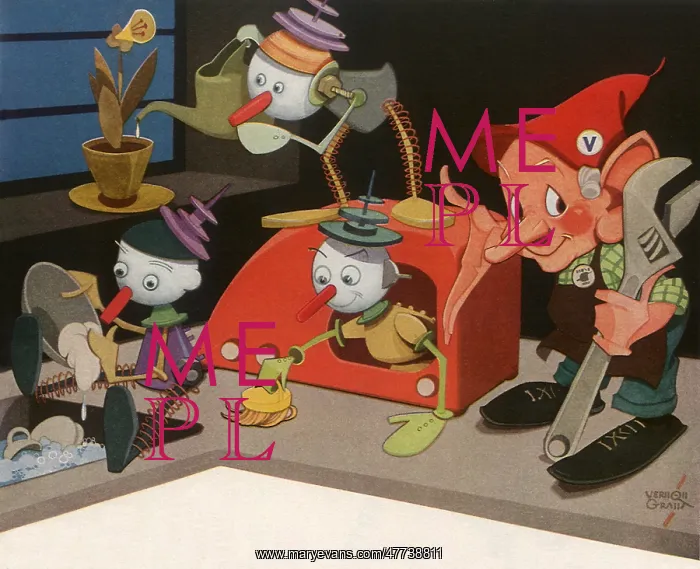  : Elf with Toys that Clean and Do Dishes