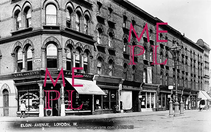 : Elgin Avenue, West London : Elgin Avenue, West London