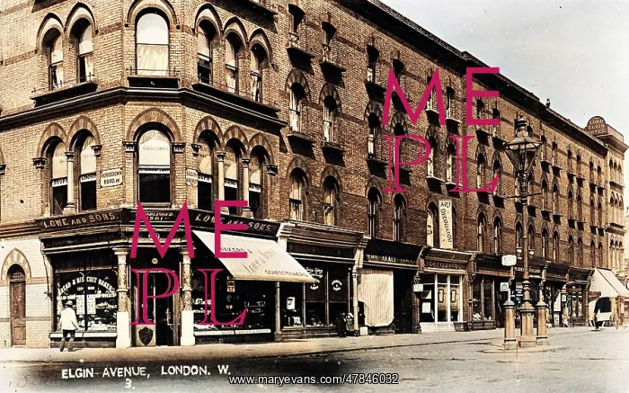 : Elgin Avenue, West London : Elgin Avenue, West London