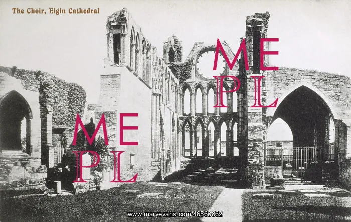 : Elgin Cathedral The Choir, Elgin, Scotland : Elgin Cathedral The Choir, Elgin, Scotland
