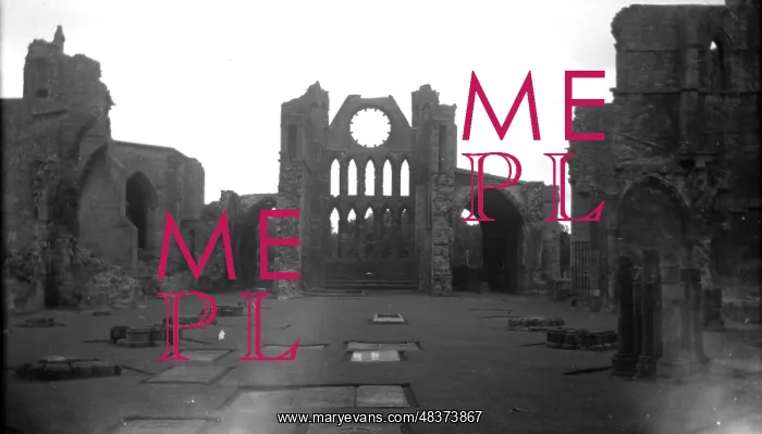  : Elgin Cathedral ruins, Scotland