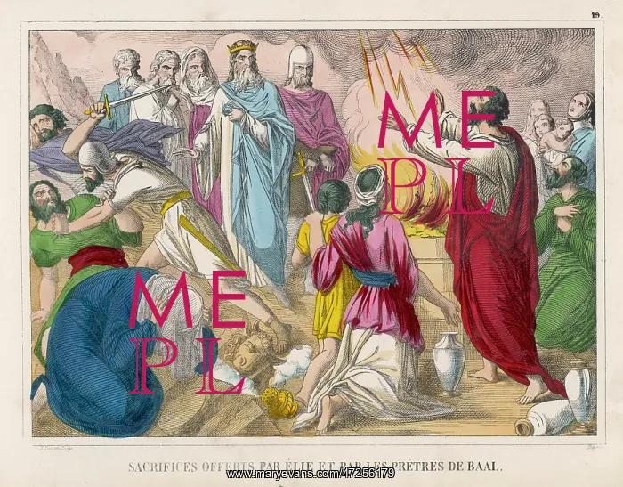 : ELIJAH AND PRIESTS : ELIJAH AND PRIESTS