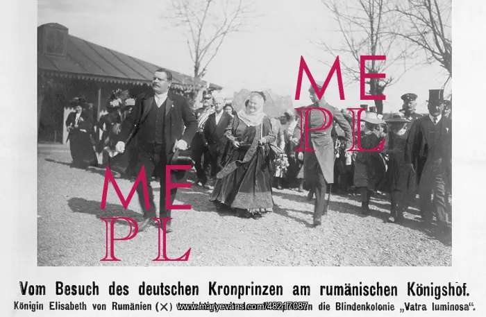  : Elisabeth - queen - Romania - Auch genannt: Carmen Sylva - Gemahlin von Carol I