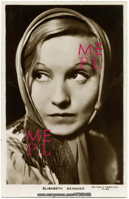  : Elisabeth Bergner