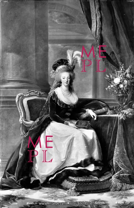 : Elisabeth Vigee-Lebrun (1755-1842). Marie-Antoinette (1755-1 : Elisabeth Vigee-Lebrun (1755-1842). Marie-Antoinette (1755-1