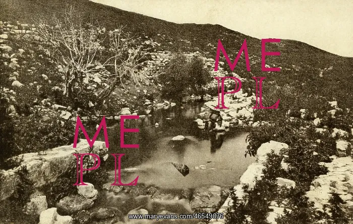 : Elisha's Fountain - Palestine : Elisha's Fountain - Palestine