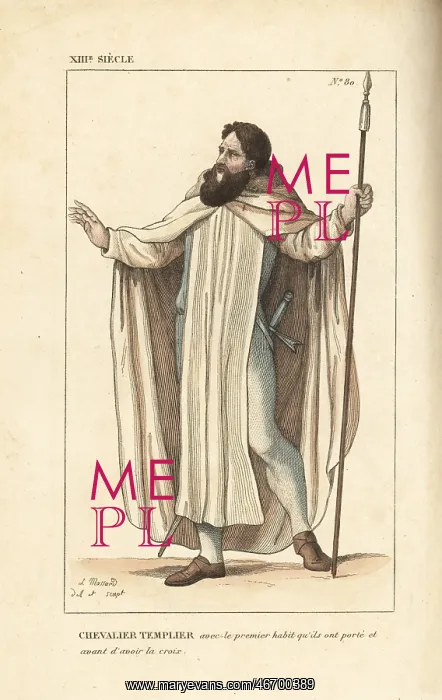 : Elite Knight Templar, 13th century : Elite Knight Templar, 13th century