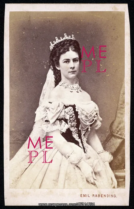 : Elizabeth - Austria - Carte de Visite : Elizabeth - Austria - Carte de Visite