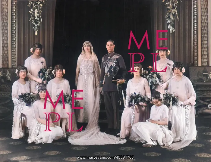 : Elizabeth Bowes-Lyons marries Albert, Duke of York : Elizabeth Bowes-Lyons marries Albert, Duke of York