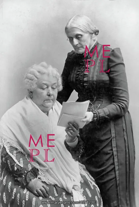 : Elizabeth Cady Stanton - Susan B. Anthony - women's rights : Elizabeth Cady Stanton - Susan B. Anthony - women's rights