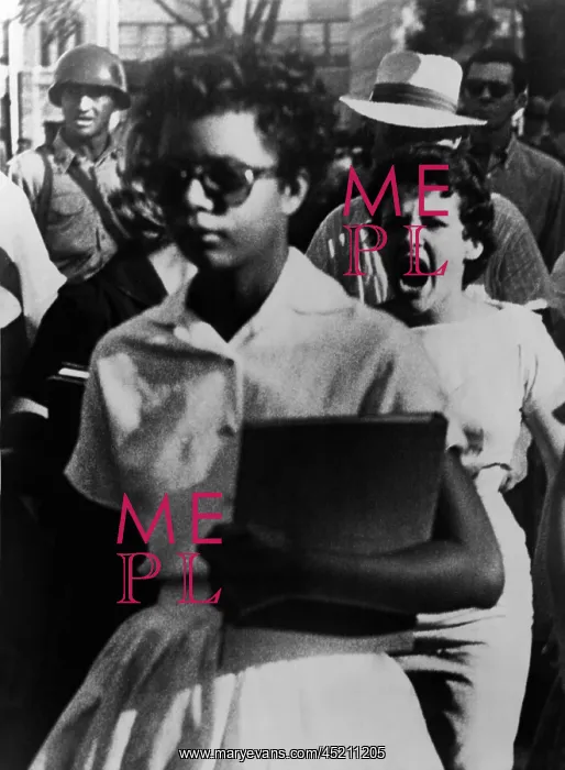 : Elizabeth Eckford, one of the nine African ? : Elizabeth Eckford, one of the nine African ?
